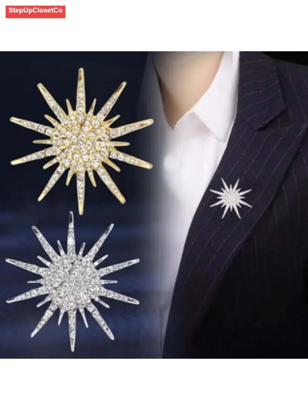 Sunflower Pearl Brooch Pin for Women Alloy Steel Floral Brooches for Clothes